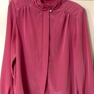 Chic Pink Women's Blouse